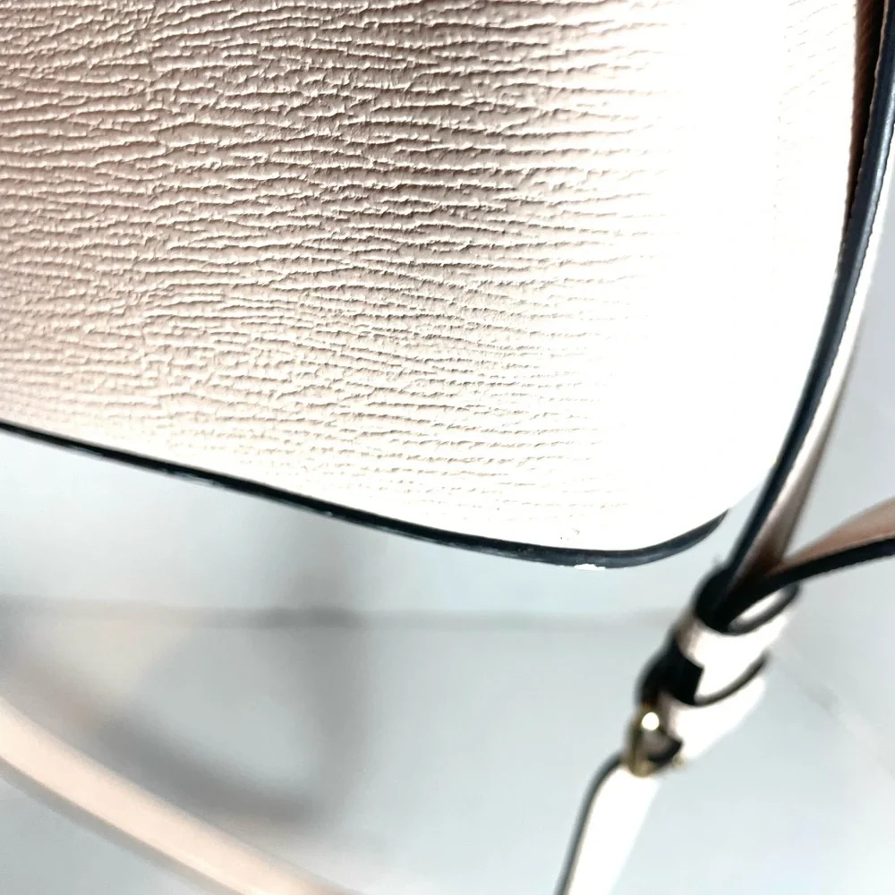 ALDO Cream Satchel with Gold Hardware and Charm - Picture 12 of 16